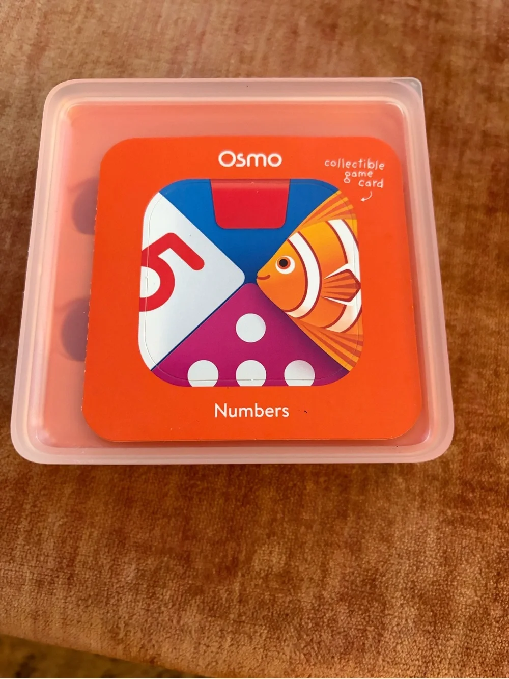 NEW Osmo Numbers Learning Cards - Orange Educational Set for Kids
